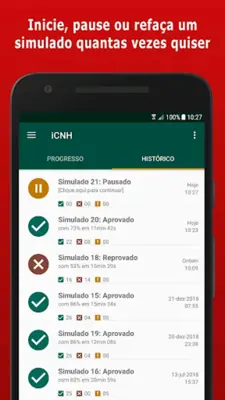 Simulado Detran SP - 2023 android App screenshot 0