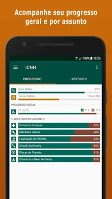 Simulado Detran SP - 2023 android App screenshot 1