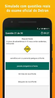 Simulado Detran SP - 2023 android App screenshot 5